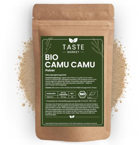 1 kg BIO Camu Camu Pulver | aus kontrolliert biologischem Anbau | natürliches Vitamin C