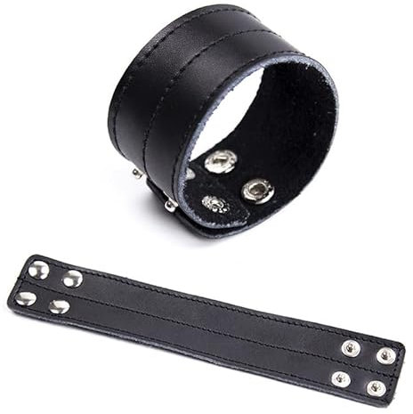 Verstellbarer Leder Penis Verzögerung Ejakulation Penisringe Penisgürtel Schwanzringe Befestigen Sie die Zeit dauerhafter Cockring Mann for Männer, Penisringe