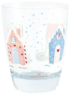 GreenGate GLAWATLSH2812 Laura homes Wasserglas dusty blue 0,3 l (1 Stück)