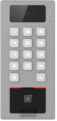 Controlo de Acesso Hikvision IP65 IK09 Cinzento
