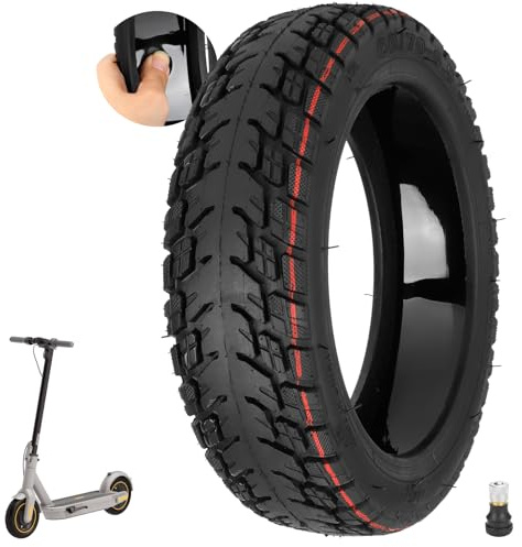 VOLOHAS Neumáticos sin cámara 60/70-6,5 para Xiaomi 5/5 Pro/5 Max, para Ninebot MAX G30D 2/F2 Pro D/E3 Pro D Scooter eléctrico, neumáticos de vacío, resistentes al desgaste, ruedas de repuesto