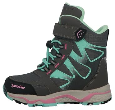 Lurchi Schneestiefel Lenno-Sympatex, Farbe:Grey-Turquoise, Größe:38