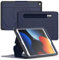 SEYMCY for iPad 9th/8th/7th Generation Case 10.2 inch, Sturdy Shockproof Cover with Multi-angle Magnetic Stand, Auto Sleep/Wake, Pencil Holder, Card Slot for iPad 9/8/7 gen 2021~2019, Navy Blue