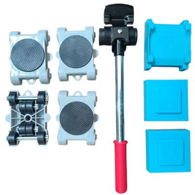 Déménagement de meubles à roulettes, outils pour déplacer des meubles lourds avec rouleaux, outils pour déplacer des meubles très résistants, charge de 551,16 l