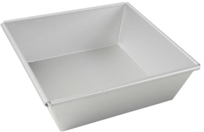 Colcolo Detroit Styled Pizza Pan Deep Pizza Baking Tray Detroit Deep Dish for Oven Use Square Pizza Pan for Homemade Bread Roasting, 7 inch