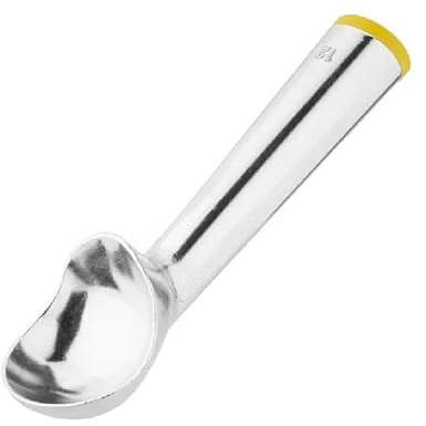 7 Inches 3 oz Aluminium Commercial Ice Cream Dipper Scoop, Spoon