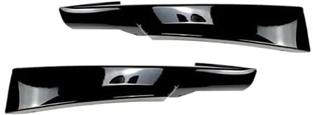 Frontspoiler Lippe Für B&MW 3 Serie E90 E91 Sport Für Pre-LCI 2009-2012 320i 330i Body Kits Auto Vordere Stoßstange Lip Spoiler Diffusor Splitter(Gloss Black A)