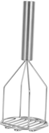 VICASKY Schiacciapatate Manuale Resistente e Facile da Pulire per Purè Liscio Grumi Utensile da Cucina Elegante e Termoresistente per Patate Fagioli e Verdure
