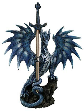 Pacific Giftware Ruth Thompson Offizieller Dragonblade Sammelserie Sea Blade Dragon Brieföffner 20,3 cm hoch
