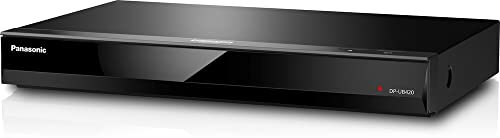 Panasonic Streaming 4K Blu Ray Player, Ultra HD Premium Videowiedergabe mit Hi-Res Audio, Sprachassistent - DP-UB420-K (Schwarz)