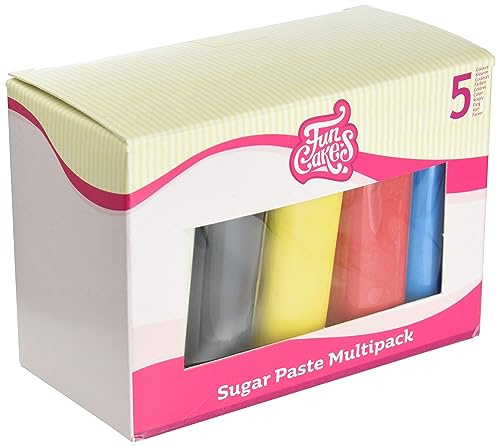 FunCakes Pasta De Azúcar Multipack Colores Primarios 5 X 100 G