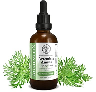 Aromatherapie-Tinktur Artemisia (Einjähriger Beifuß), wohltuender Raumduft, aus den getrockneten Blättern