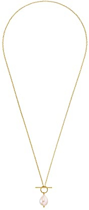 Heideman Halskette Damen Fine Edelstahl mit Perle weiß poliert | Schöne Geschenkidee für Frauen zum Valentinstag, festlich und elegant und anlauffrei und pflegeleicht.