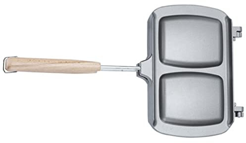 BESTonZON Doppelseitige Pfanne Antihaft-bratpfanne Brotbackplatte Sandwich-backform Grillkäse-maker Küchenutensil Für Toast Spiegeleier Und Andere Speisen
