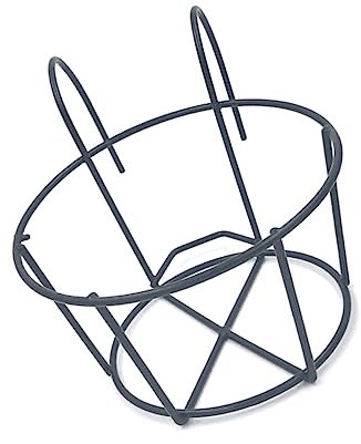 BESPORTBLE Blumentopfregal aus Metall, Schwarz, für Pflanzen Tisch