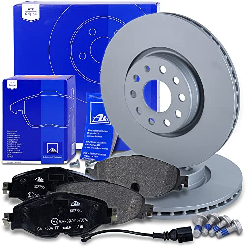 ATE Bremsenset Vorderachse inkl. Bremsscheiben vorne Ø 312 mm belüftet und