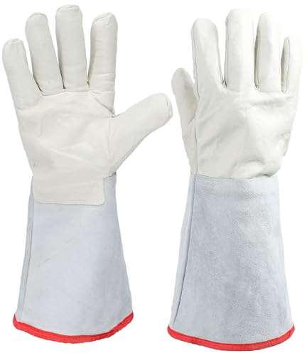 Kryogena Handskar, Flytande Kväve Skyddshandskar Solid Cryo Handskar Torris Handskar Skyddshandske för Flytande Kväve Torris, 40 Cm