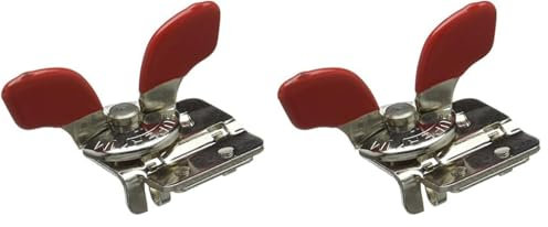 Nogent Super Kim Abrelatas Manual, Acero/Mariposa Plastificado, Rojo, Centimeters (Paquete de 2)