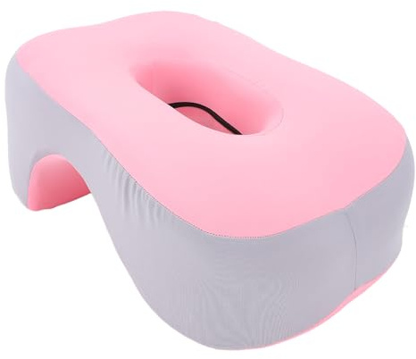 Topiky Almohada Boca Abajo, Espuma de Memoria Ajustable Almohada para Dormir con Masaje, Almohada de Masaje Boca Abajo Después de la Cirugía Ocular, Almohada de la Cara para Dormir para