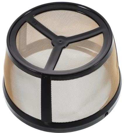 Veemoon Filtro de Café Reutilizable de Metal para Cafeteras de Goteo Fácil de Limpiar y Compatible con Diversas Diseño de Canasta y Aplicación Versátil