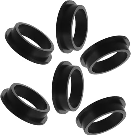 DECOMELODY 6piezas Junta Bomba del Filtro Piscina O-Rings De Repuesto Compatible Material Plástico Negro para Motor De Bomba De Filtro Kit De Reparación para Piscina