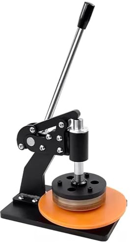 Cortador de tela, cortador redondo para muestras de tela de 100 m², grosor de corte de 0 a 10 mm, ideal para cuero y discos de papel