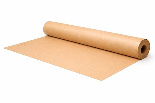 Brown Kraft Paper Roll 30.5m Jumbo – 44.5cm Wide Packing, Wrapping & Shipping Paper for Crafts and Gifts
