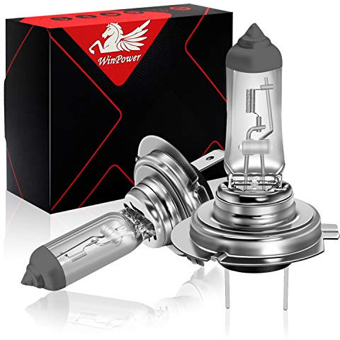 WinPower H7 55W halogènes ampoules de phare 3000K jaune Super lumineux 12V voiture antibrouillard lampe moto, 2 pièces