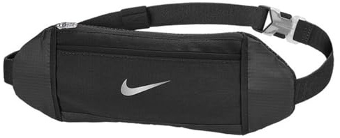 Nike Unisex – Erwachsene Nike Challenger Hüfttasche Bauchtasche, 6549 015 Black/Black/Black/Sil, Einheitsgröße EU