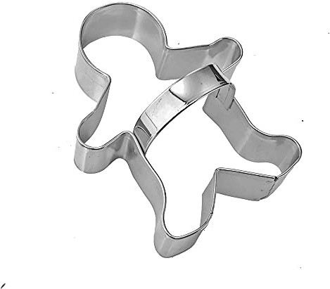 Eddingtons Gingerbread Man - Cookie Cutter (Stainless Steel -Handle)