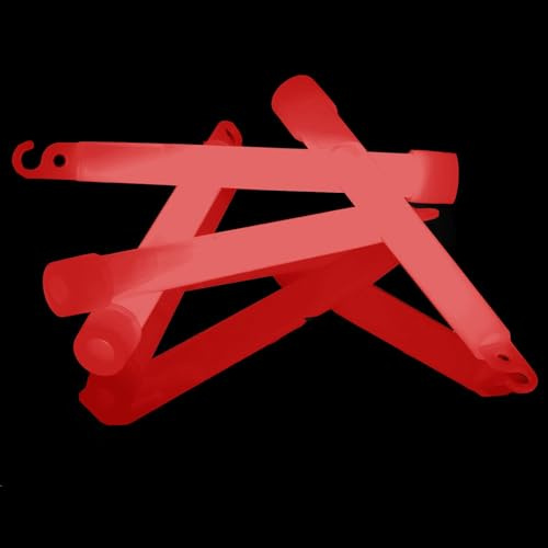 Notfall Power Knicklichter Rot 2h Leuchtdauer hohe Leuchtkraft Outdoor | Robuste Ausrüstung für Krisenvorsorge, Blackout und Camping, taktisches SOS Signal, Rettung, tauglich im Fluchtrucksack