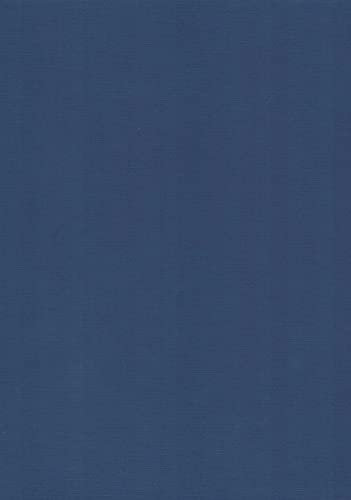 Leinen Karten Papier-A4-Cardstock - 29,7x21cm - 240 Gramm - Karton (Jeans, 50)