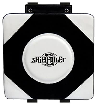pistro Taekwondo Target Pad Boxen Wand Punch Pad Strike Fighting Surface for Boxing MMA Muay Thai Karate Kickboxen Sanda Training - Schwarz and Weiß L