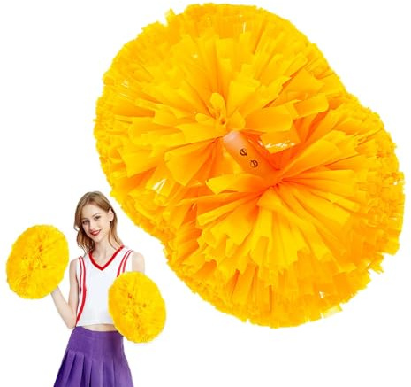 Pompon cheerleading, Pompe Cheerleading | Pompon da cheerleader morbidi - Comodi pompon da cheerleading, accessori per costumi da allegria per sport di danza festiva
