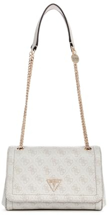 GUESS Noelle Girlfriend Satchel Bone Logo