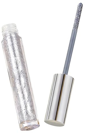 Mascara pailleté pour cils | Maquillage des yeux brillant | Mascara Volumisant Curling | Pour femme, épouse, petite amie, amies, rendez-vous de mariage, soirée, scène, bal, Halloween.