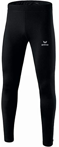 Erima Performance Laufhose Lang Kids schwarz, 164 Kinder