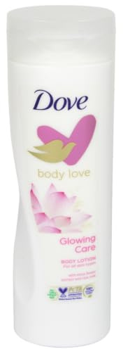 Dove Body Lotion - Glowing Lotus Flower - für alle Hauttypen - 6er Pack (6 x 250 ml)