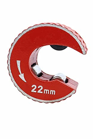 1/2Pcs Kupferrohrschneider, 15mm / 22mm Kupferrohr Ratschen-Rohrabschneider für Kupferrohre, Aluminiumrohre, PVC-Rohre usw