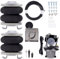 maXpeedingrods 2 x Suspensión neumática trasera + kit de compresor de 12 V para Fiat Ducato 1994-2024 4000 kg