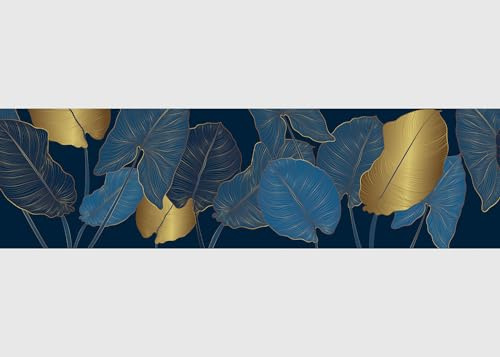 AG Design Bordura Autoadesiva Fiori Вorati, AWB 8298 | Decorazione Impermeabile per Pareti, Mobili, Carte da Parati, Rivestimenti Murali e Porte, Pellicola | Larghezza 500 cm x Altezza 13,8 cm
