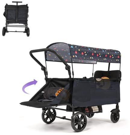 KUTON Gartenwagen (schwarz), GC-002