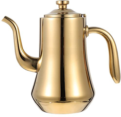 LeGDOr Kettle Whistling Teapot Percolator Coffee Pot Hot Water Pot Flower Tea Maker Teapot Warmer Boiling Teapot Infuser Strainer Teapot Teapots Olive Oil Stainless Steel Induction Cooker