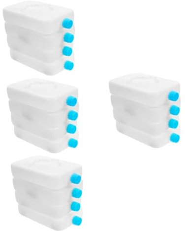 BESPORTBLE 16pcs Freezer Packs for Air Conditioner Fan Reusable Ice Blocks Cooling Ice Containers for Cooler Freezer Pack for Coolers for Cool Bags