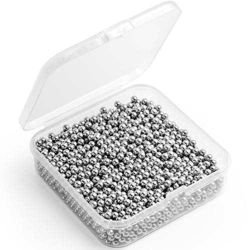 1500 bolas de limpieza para decantador, bola de acero inoxidable, cuentas de limpieza para decantador, limpieza rápida sin dejar arañazos, bola de limpieza para decantador, botellas, jarrones