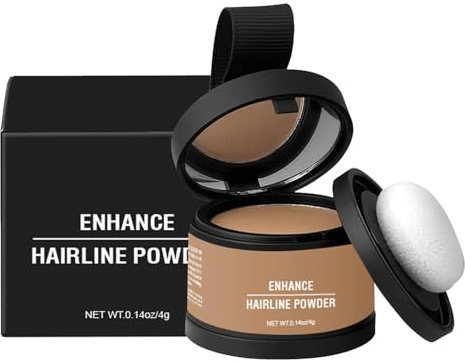 Haarpuder,Haarpuder für Frauen - Haartexturpuder mit Applikator, Root Touchup Cover Up - Wasserfester, langlebiger Haar-Concealer, Grauabdeckung, Schattierungswerkzeug für sofort dickeres, volleres Au