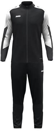 JAKO Unisex polyesterdräkt Dynamic, svart/vit/antracit, M