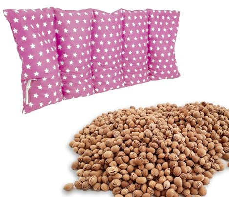 Large Cherry Stone Pillow - Microwave Heating pad (Heating pad) - Long Relaxation Pillow - Cherry Stone