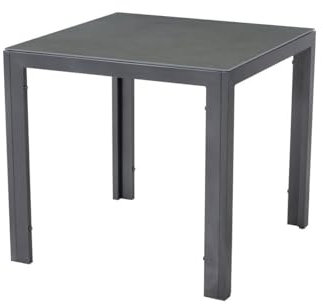 Primaster Gartentisch Alu Loreto 80 x 80 cm Esstisch