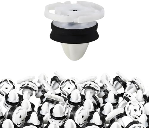 30 Pezzi clip per rivestimento auto con design a cuscino in schiuma - Clip per auto universali Rivetti in plastica Strisce di fissaggio per pannelli porta